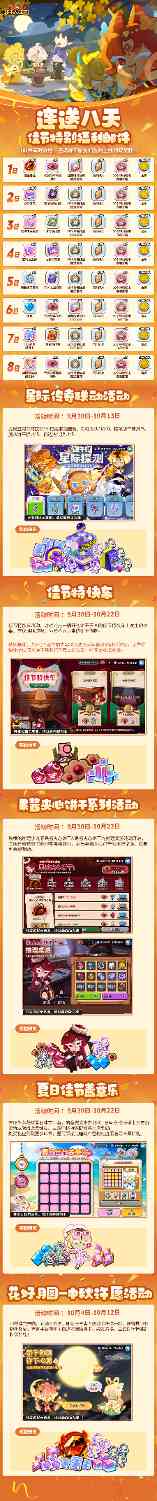 饼干人王国连送八天福利清单解读(图1)