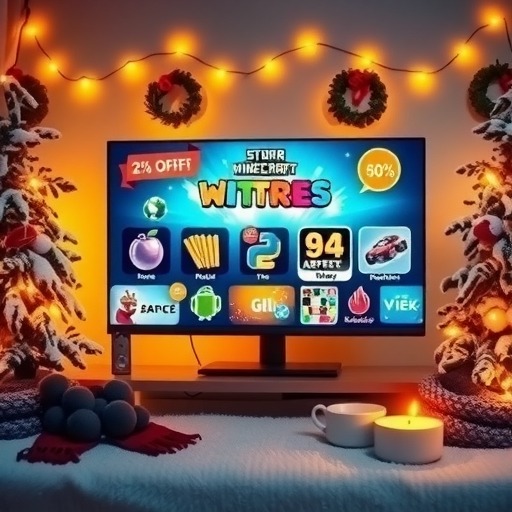 冬季游戏促销史低优惠热门游戏推荐